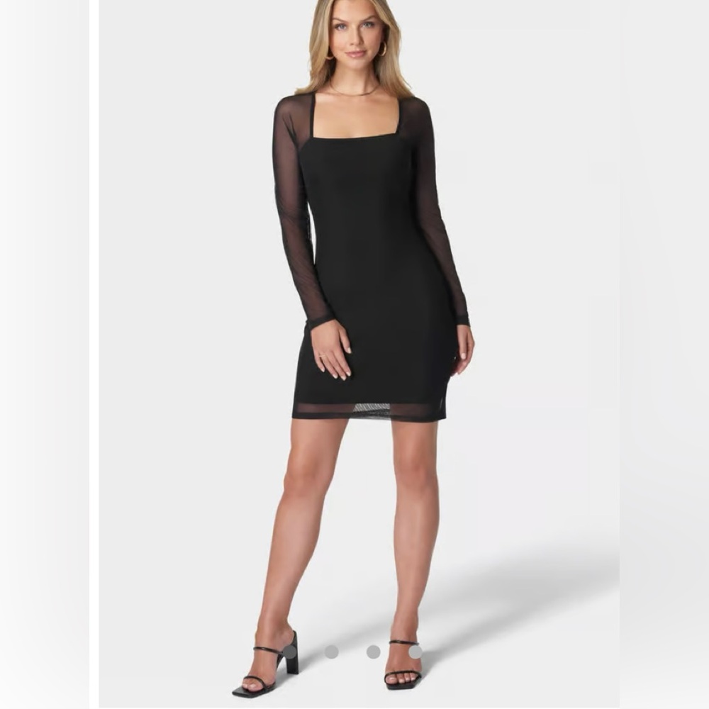 NWT Bebe mesh dress